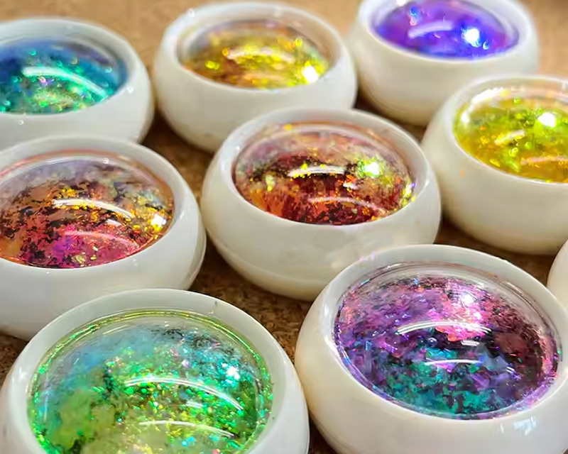 CF06 chameleon bright holographic loose flakes